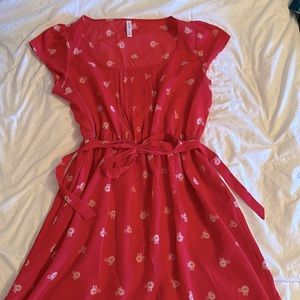 Red Bicycle Dress